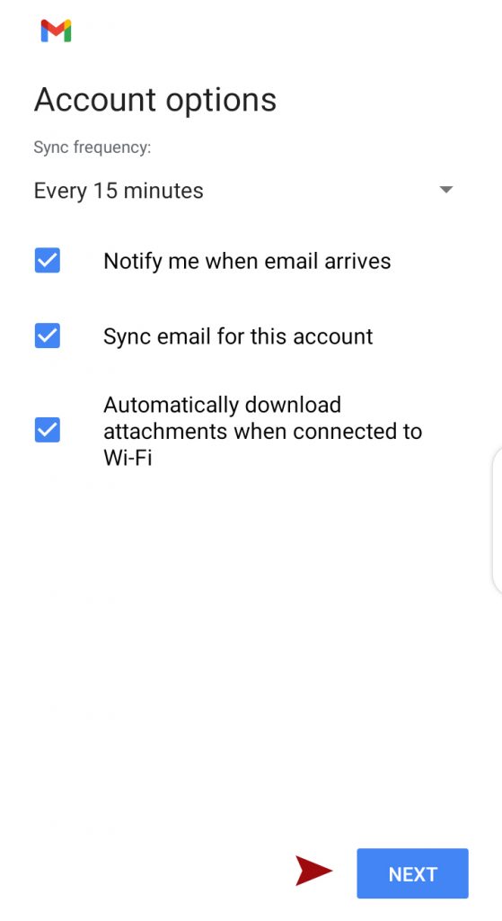Set Up Your Domain Email in Gmail App